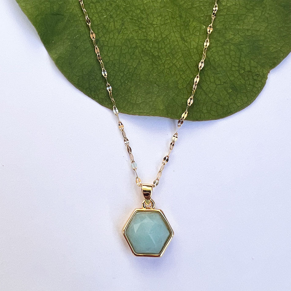 Fair trade necklace handmade by survivors of human trafficking
