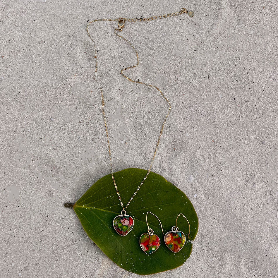 Love Freedom Jasper Necklace, China