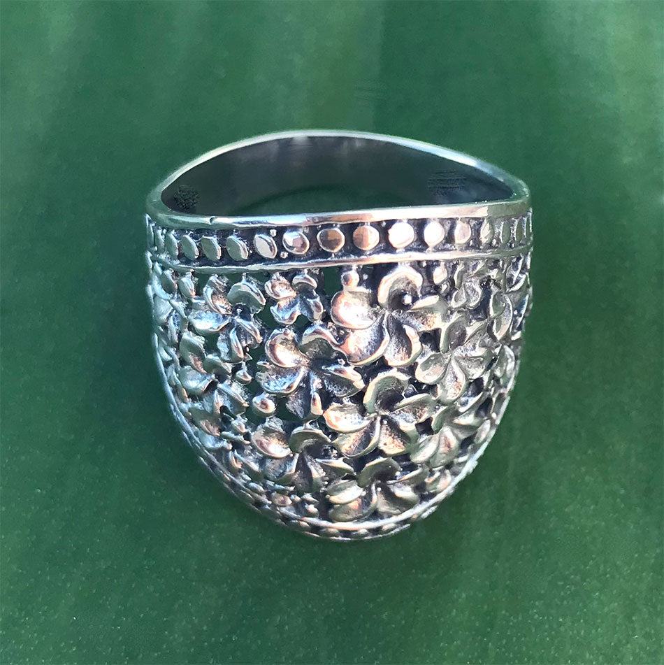 Jepun Ring - Sterling Silver, Indonesia