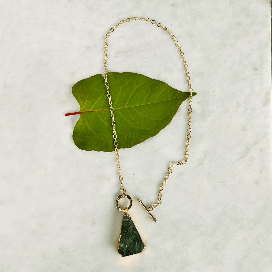 Fair trade labradorite necklace