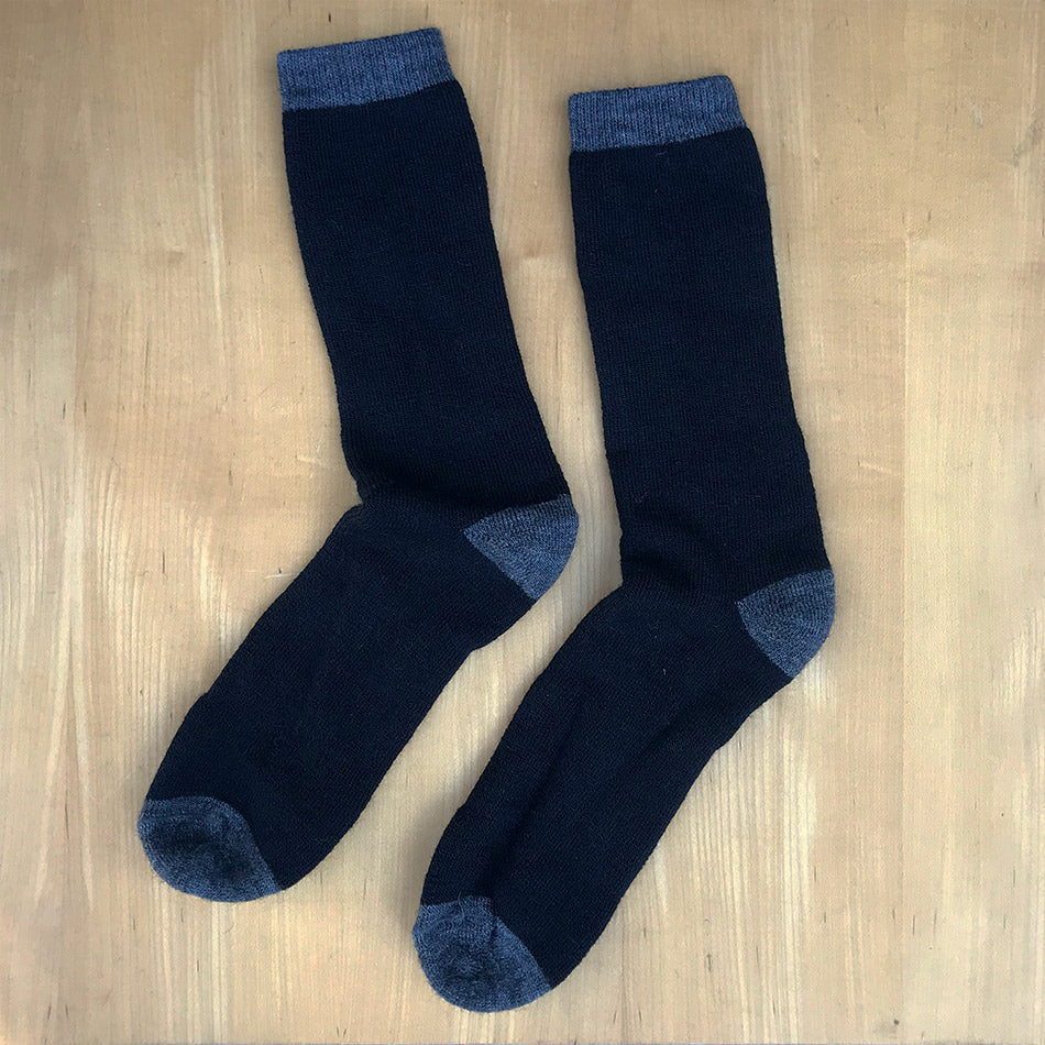 Fair trade alpaca socks handmade in Peru