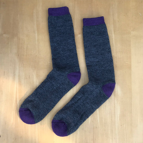 Fair trade alpaca socks handmade in Peru
