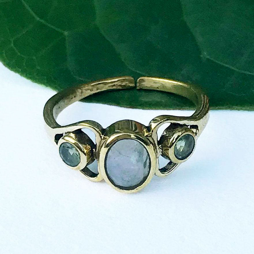 Fair trade peridot ring