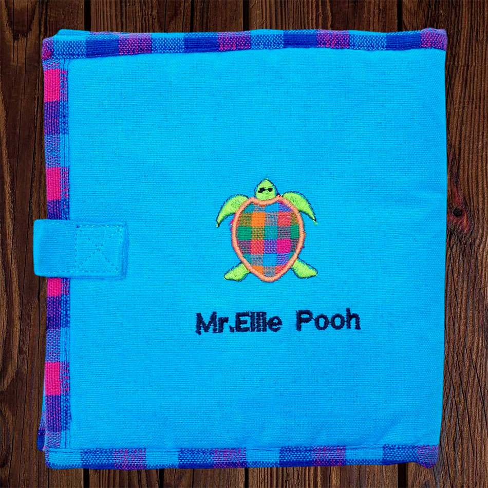 Save The Turtles Fabric Book, Sri Lanka