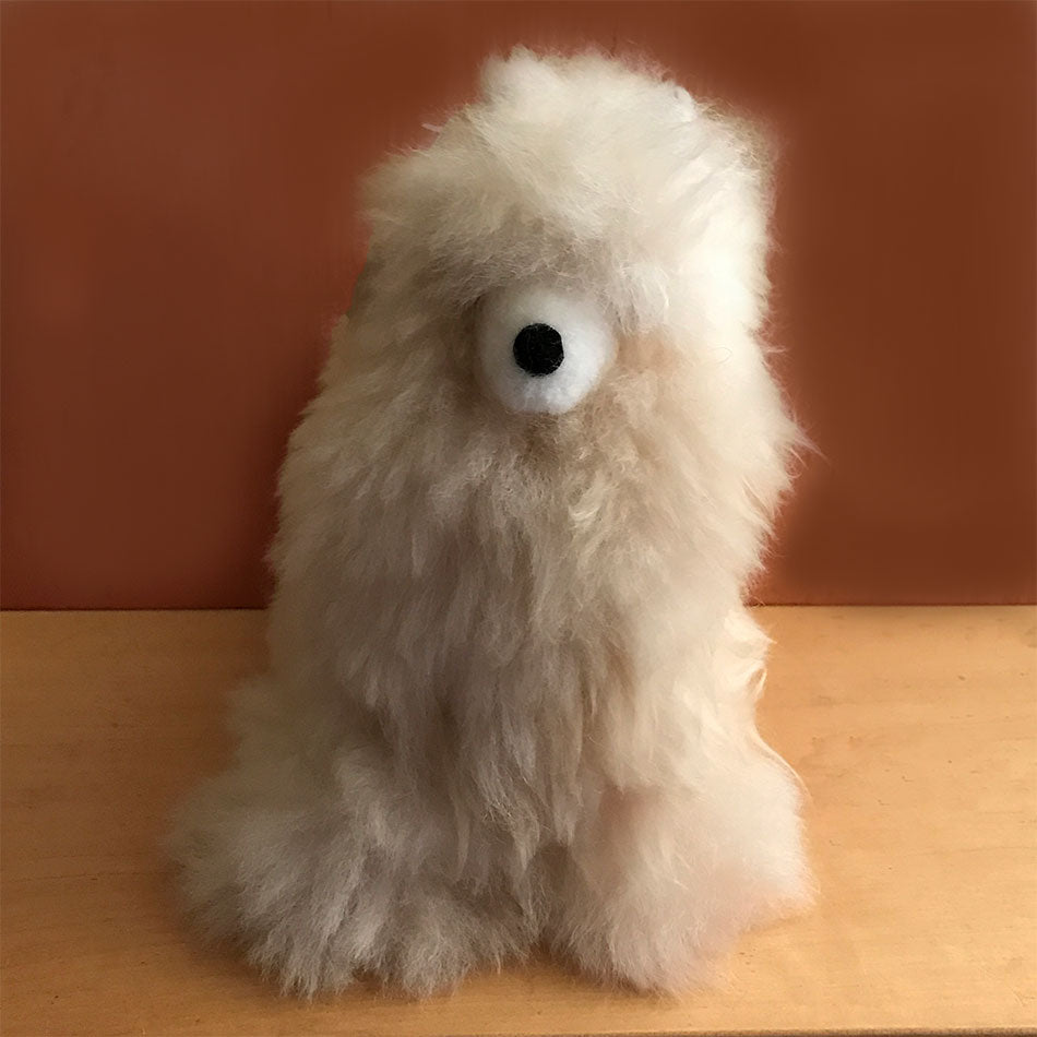 Fair trade alpaca stuffed animal handmade in Peru