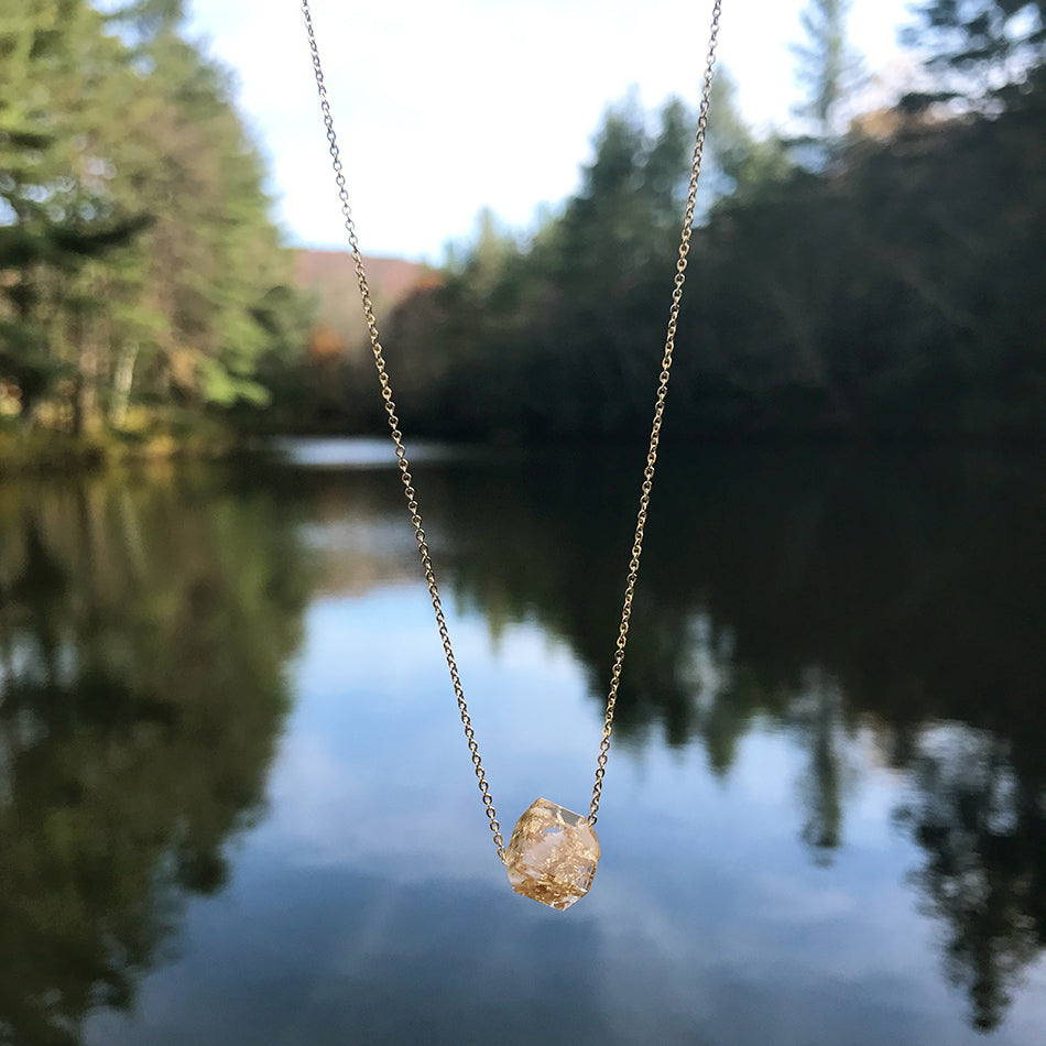Fair trade eco friendly necklace handmade in Colombia