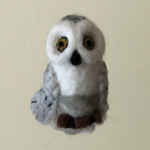 Fair trade owl ornament handmade by women in Nepal