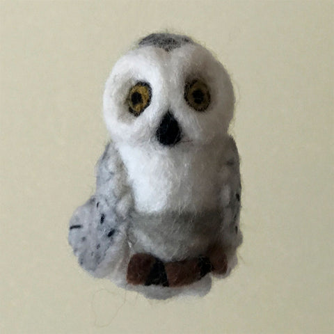 Fair trade owl ornament handmade by women in Nepal