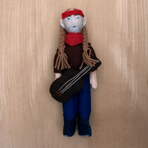 Willie Nelson Ornament, Kyrgyzstan